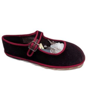 Women's Halston Ballet Flats -Universal Thread- Burgundy Size 10